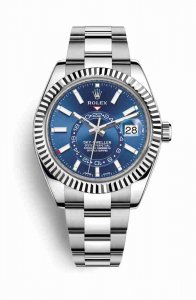 Repique de montre Rolex Sky-Dweller Blanc Reseur 326934 Cadran m326934-0003
