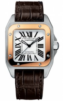 Réplique Cartier Santos 100 Midsize Montre W20107X7