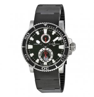 Ulysse Nardin Maxi Marine Diver Noir Dial Réplique Montre 263-33-3C-82