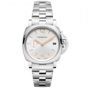 Montre automatique Panerai Luminor Due 38mm PAM01508 en acier inoxydable et bracelet argente