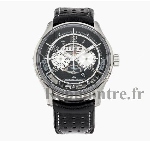 Copie de Jaeger-LeCoultre Amvox 2 DB9 Transpondeur Cadran Noir Cuir de veau Automatique hommes Chronographe Q192T460 - Cliquez sur l'image pour la fermer