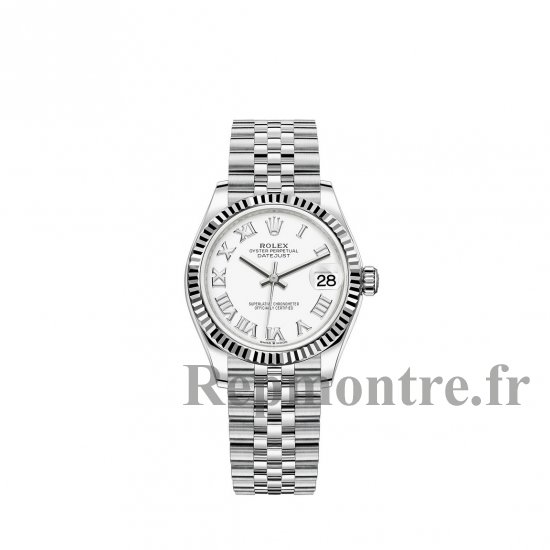 Réplique Rolex Datejust 31 montre Rolesor Oystersteel white gold M278274-0010 - Cliquez sur l'image pour la fermer