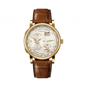 Copie de A. Lange & Sohne Lange 1 Timezone Jaune Or / Champagne 136.021