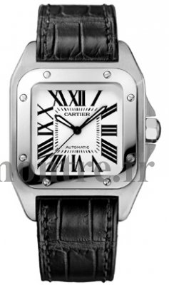 Réplique Cartier Santos 100 Inoxydable Acier Medium Montre W20106X8 - Cliquez sur l'image pour la fermer