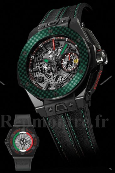 Réplique Hublot Big Bang Ferrari Mexico Noir Ceramic 401.CQ.0123.VR.FMX15 - Cliquez sur l'image pour la fermer