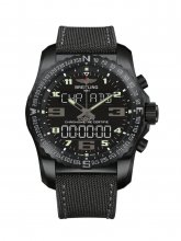 qualite superieure Réplique Breitling Professional Cockpit B50 Noir Titanium Anthracite Bracelet militaire pour hommes