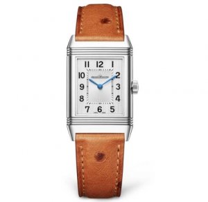 Replique Jaeger-LeCoultre Reverso Classic Moyen Thin Acier inoxydable Argent 2548441