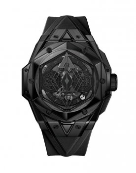Replique Hublot Big Bang Sang Bleu II All Black Ceramic 418.CX.1114.RX.MXM20