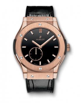 Hublot Classic Fusion Ultra-Thin King gold Noir Shiny Dial 515.OX.1280.LR