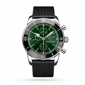 Breitling Superocean Heritage Chronographe 44 Bracelet en caoutchouc en acier inoxydable Copie montre A13313121L1S1