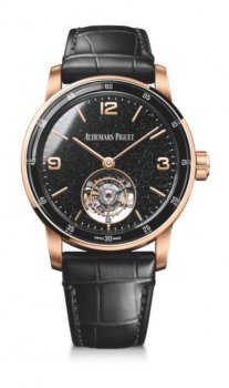 Replique Audemars Piguet Code 11.59 Tourbillon Selfwinding Red Gold Black Aventurine 26396OR.OO.D002CR.02