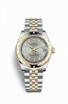 Réplique montre Rolex Datejust 31 Jaune Roles jaune 18 ct 178343 m178343-0028
