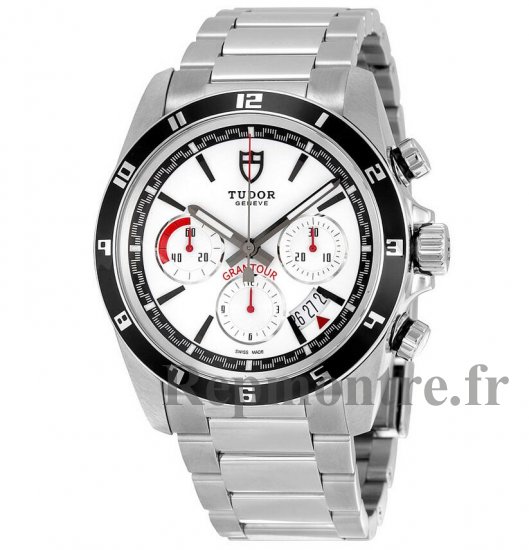 Réplique Tudor Grantour Chronographe Automatique Blanc Cadran Inoxydable Acier 20530N-WSSS - Cliquez sur l'image pour la fermer