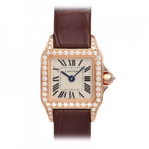 Réplique Montre Cartier Santos Demoiselle WF902004