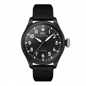 IWC Big Pilot Top Gun 43 mm Copie montre homme Noir IW329801