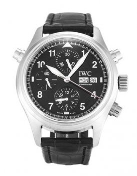 IWC Montres d Aviateur Homme Double Chronographe Spitfire IW371333 Réplique