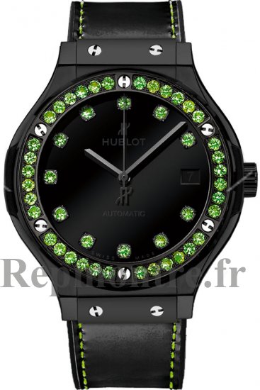 Hublot Classic Fusion Shiny Ceramic vert 565.CX.1210.VR.1222 - Cliquez sur l'image pour la fermer