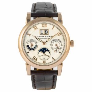 Replique A. Lange & S?hne Langematik Perpetual Honey Gold 38.5mm (310.050)