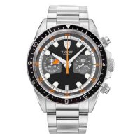 Réplique Tudor Heritage Chronographe 70330N Noir Gray Inoxydable Acier