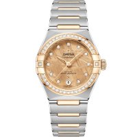Omega Constellation Manhattan 29 Co-Axial Master Chronometer Acier inoxydable Or jaune Diamant Mo 131.25.29.20.99.002