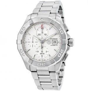 Tag Heuer Aquaracer Chronographe 300M Calibre 16 argente Dial CAY2111.BA0925
