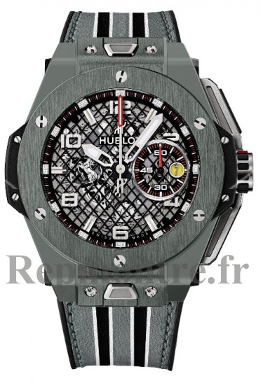 Réplique Hublot Big Bang Ferrari Speciale Grey ceramic 45mm 401.CX.1123.VR - Cliquez sur l'image pour la fermer