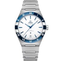 Omega Constellation Master Chronometer 41mm 131.30.41.21.04.001 Acier inoxydable Ceramique Blanc