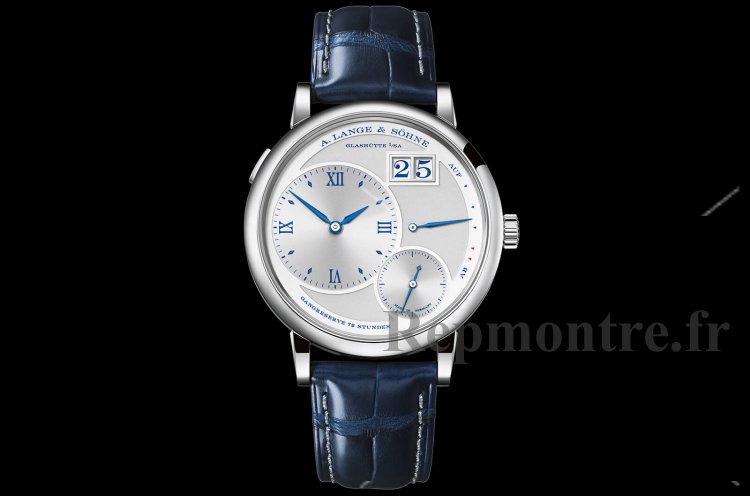 Replique A. Lange and Sohne Lange 1 25th Anniversary 191.066 18k WG Half Hunter LIMITED - Cliquez sur l'image pour la fermer