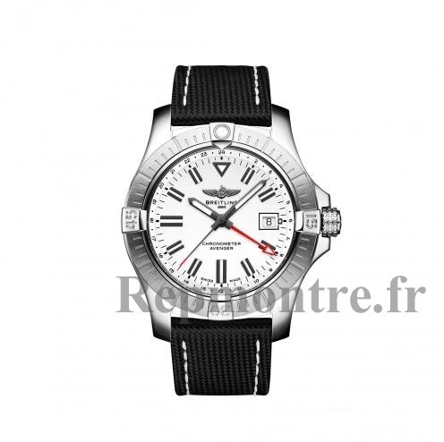 Copie de Breitling Avenger Automatique GMT 43 Acier inoxydable Cadran blanc A32397101A1X2 - Cliquez sur l'image pour la fermer