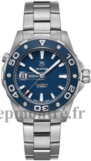 Réplique Tag Heuer Aquaracer 500M Calibre 5 Montre Automatique 43mm WAJ2112.BA0870 - Cliquez sur l'image pour la fermer