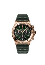 Breitling Chronomat B01 42 Rouge Or Vert Caoutchouc RB0134101L1S1