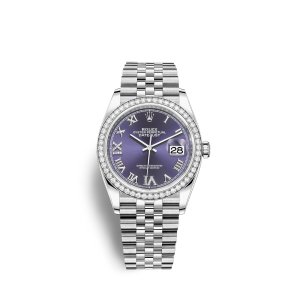 qualite superieure Réplique Rolex Datejust 36 Oystersteel M126284RBR-0013