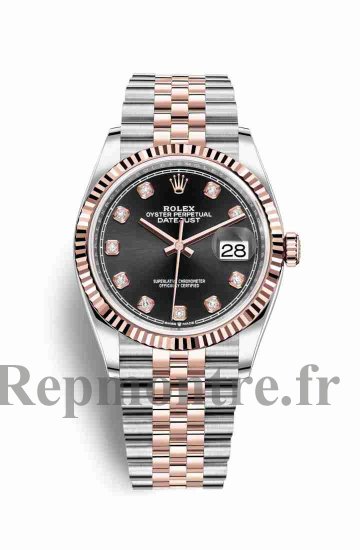 Réplique montre Rolex Datejust 36 Everose Roles 18 ct Everose 126231 m126231-0019 - Cliquez sur l'image pour la fermer