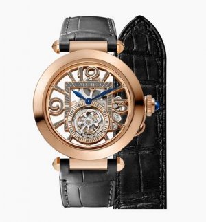 Réplique Cartier Pasha De Cartier 41 mm Or Rose WHPA0006