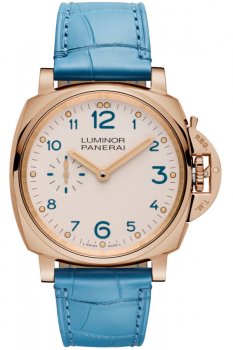 Imitation-Copie-Contrefait de Panerai Luminor Due 3 Jours Oro Rosso 42mm PAM00741