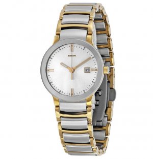 Rado Centrix Jubile Argent Dial Two-tone Dames Réplique Montre R30932103