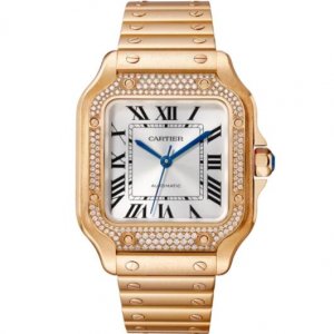 Replique Montre Cartier Santos Automatique Auto vent Unisexe WJSA0009