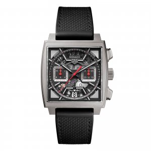 TAG Heuer Monaco Chronographe 39mm Montre Replique Homme Titane Noir CBL2183.FT6236