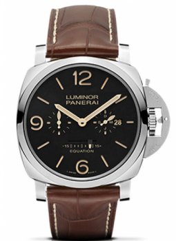 Réplique Panerai Luminor 1950 8 Days Equation du temps Acciaio PAM00601