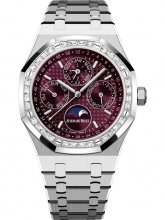 Audemars Piguet Royal Oak Quantieme Perpetuel 41 Or Blanc Diamant Violet 26598BC.ZZ.1220BC.01