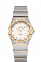 qualite superieure Réplique OMEGA Constellation Acier or jaune diamants 131.25.28.60.52.002