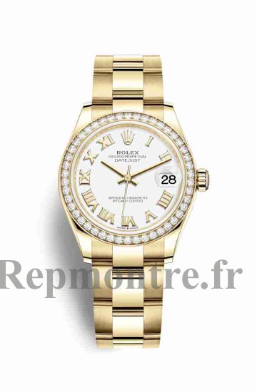 Réplique montre Rolex Datejust 31 jaune 18 ct 278288RBR m278288rbr-0008 - Cliquez sur l'image pour la fermer