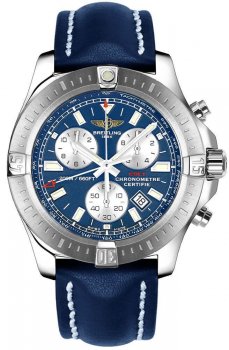 AAA Réplique Montre Breitling Colt Chronographe Cadran bleu pour hommes A7338811/C905/105X/A20BA.1