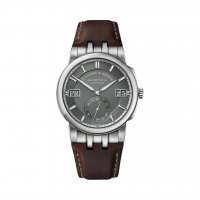 Replique A. Lange & Sohne Odysseus Blanc Or / Gris / Cuir 363.038