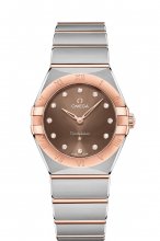 qualite superieure Réplique OMEGA Constellation Acier Sedna or diamants 131.20.28.60.63.001