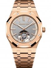 Audemars Piguet Royal Oak Tourbillon Volant Automatique Or Rose Gris 26730OR.OO.1320OR.05