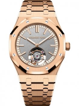Audemars Piguet Royal Oak Tourbillon Volant Automatique Or Rose Gris 26730OR.OO.1320OR.05