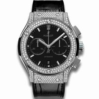Réplique montre de Hublot 45mm Classic Fusion diamant Montre 521.NX.1171.LR.1704