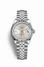 Réplique montre Rolex Datejust 28 Blanc Role en blanc 279174 m279174-0005