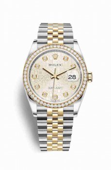 Réplique montre Rolex Datejust 36 Jaune Roles jaune 18 ct 126283RBR AB0162121G1S1
